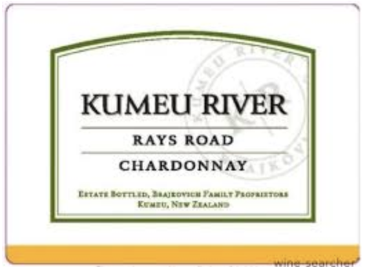 (image for) Kueau River, Rays Rd Chardonnay 2018 (CT 92) (WAS:$80++)